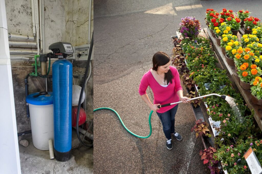 Watering Plants With Softened Water: What it Actually does Watering Plants with softened water